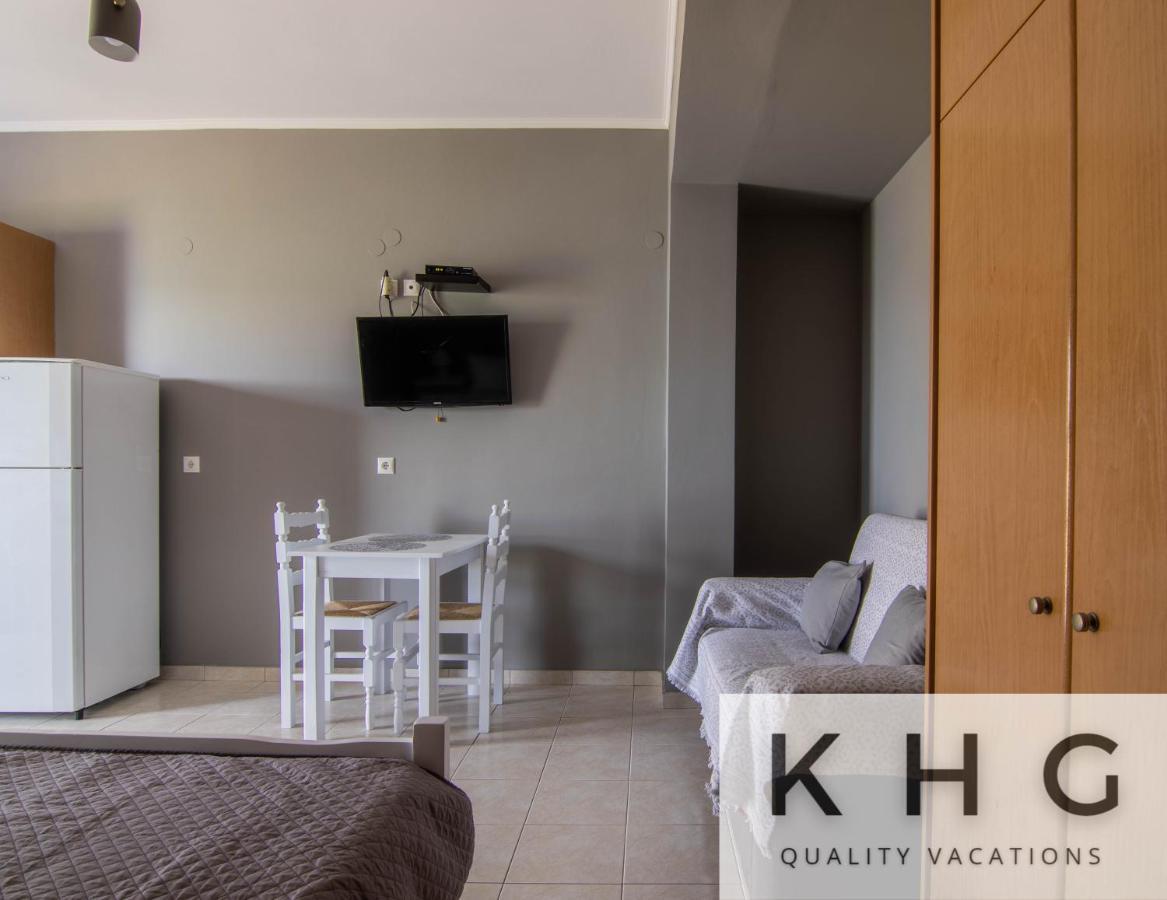 Sea View Retreat Studio In Agios Konstantinos! Dhavgáta Buitenkant foto